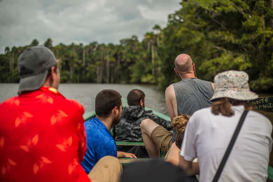 From Puerto Maldonado: Tambopata National Reserve 3-Day Tour - Day 1: Monkey Island, lodge life, and the 7:00 pm caiman safari