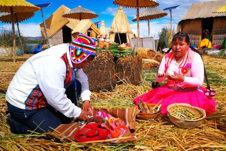 From Puno: Excursion to Uros and Taquile Islands + Income - Why the Uros + Taquile pairing works so well