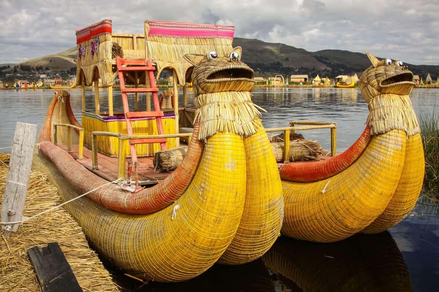 Full Day Tour to Titicaca Lake in Puno: Uros and Amantani - Uros Floating Islands made of totora reeds, not just a photo stop