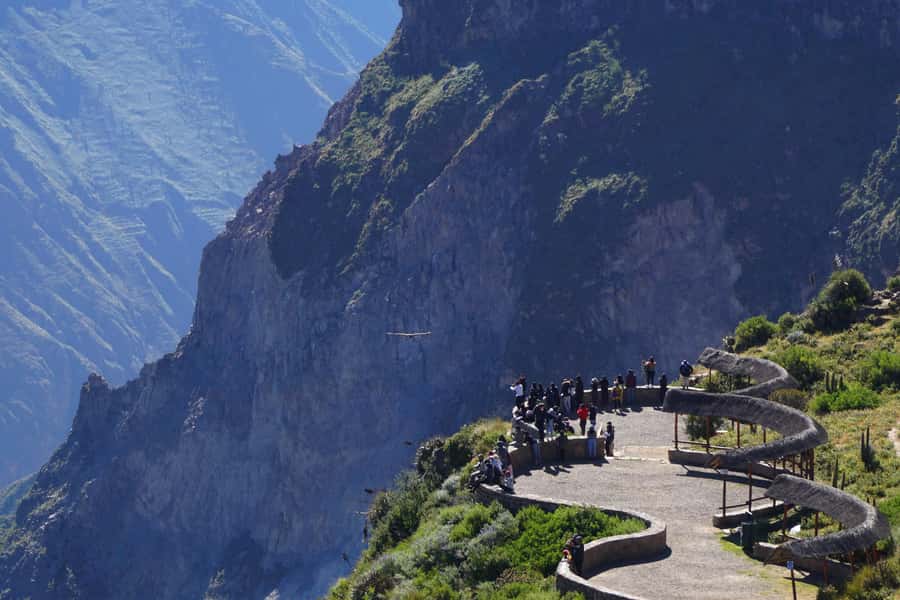 Full Day Trip to Colca Canyon from Arequipa ending in Puno - Yanque and Maca: breakfast, colonial churches, and terrace country