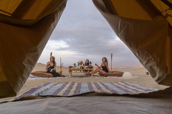 Glamping in Huacachina Desert - Day 2 at the hotel: breakfast and a shower to make the trip feel complete