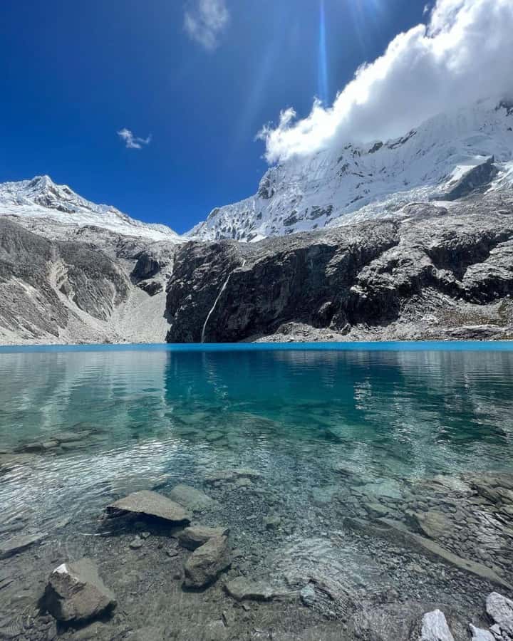Huaraz: Laguna 69 | Cordillera Blanca | Hike to Lake 69 - Yuraccorra to Laguna 69: the hike at 4,604m