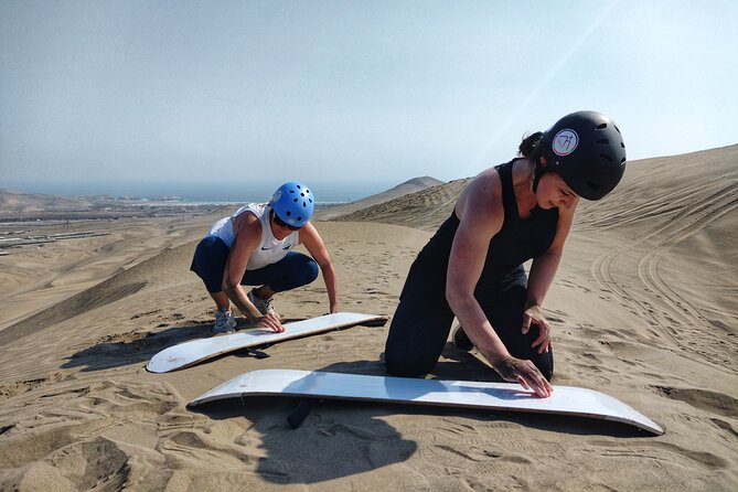 In Lima: Sandboarding Off Road Half Day!! - Gear, clothing, and safety notes that matter in the sand