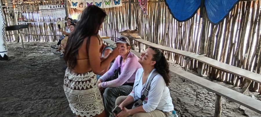 Iquitos: Amazon Jungle in 2 Days: Adventure and Expedition - Momón River transfer to the Amazon Lodge, rooms with private bathrooms, and a botanical walk