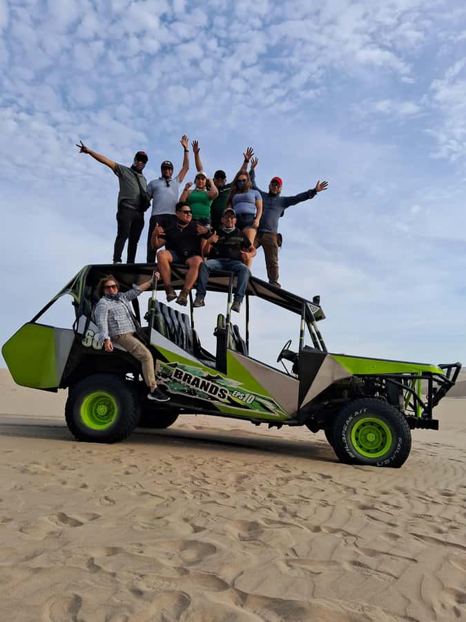 Lima and Nasca : Ballestas -Huacachina-Nasca Lines - Tacama Pisco stop and lunch with grapevine shade: why this matters