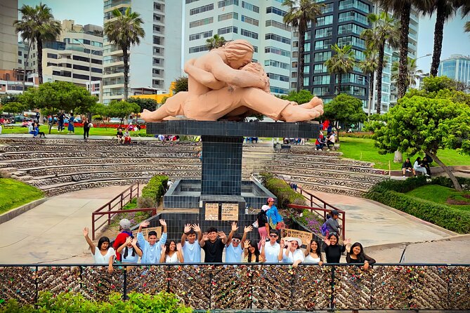 Lima City Tour Plus + Video by Drone - Group - Parque Intihuatana and the Villena Bridge in 15 minutes