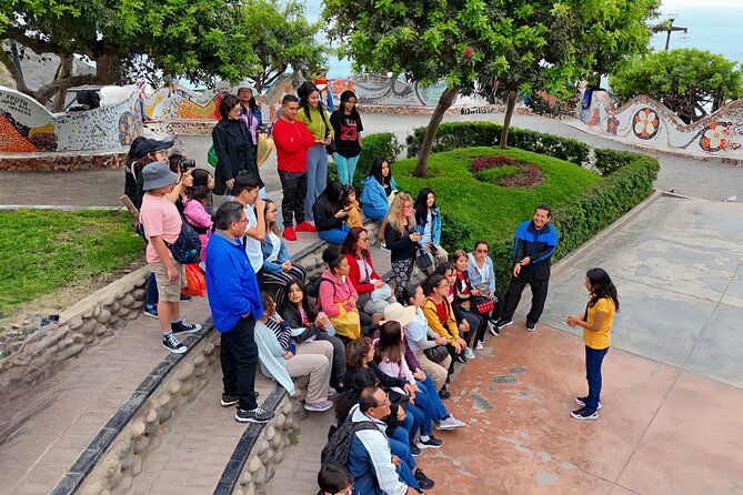 Lima City Tour Plus + Video by Drone - Group - Huaca Pucllana: panoramic views and a pre-Columbian stop you can handle