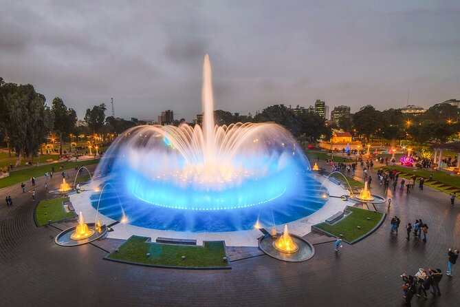 Lima Evening Tour: Magic Water Circuit & Fountain Show - Practical tips for making the most of the fountain show