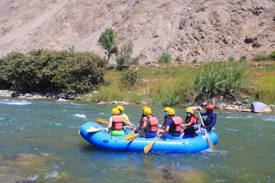 Lima: Lunuhuaná Extreme All In + Cerro Azul + Rafting + ATV + Canopy - Catapalla Bridge stop, photos and river history vibes