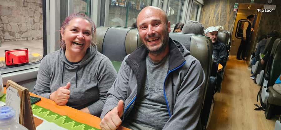 Machu Picchu: 1-day tour by Vistadome Panoramic train - Up the mountain by bus, then through the Machu Picchu gates
