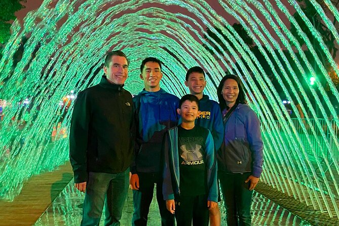 Magic Water & Laser Light Show Including Pickup And Drop-Off - Why the Guide Matters: JJ, Mauricio, Paola, and Friends