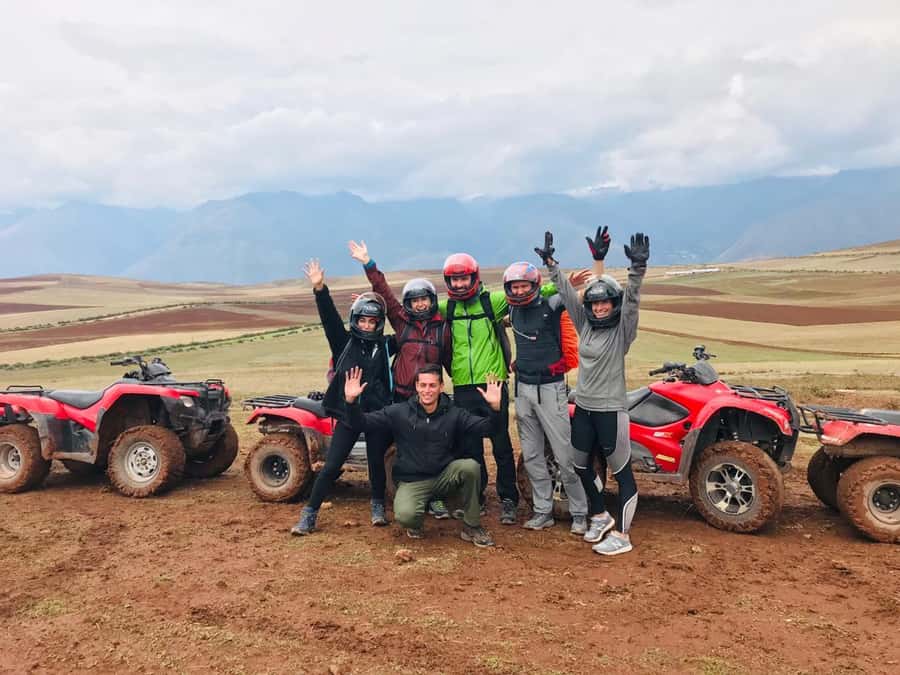 Maras and Huaypo lagoon by ATV from Cuzco | Local Operator - Safety briefing and practice, then you get to ride