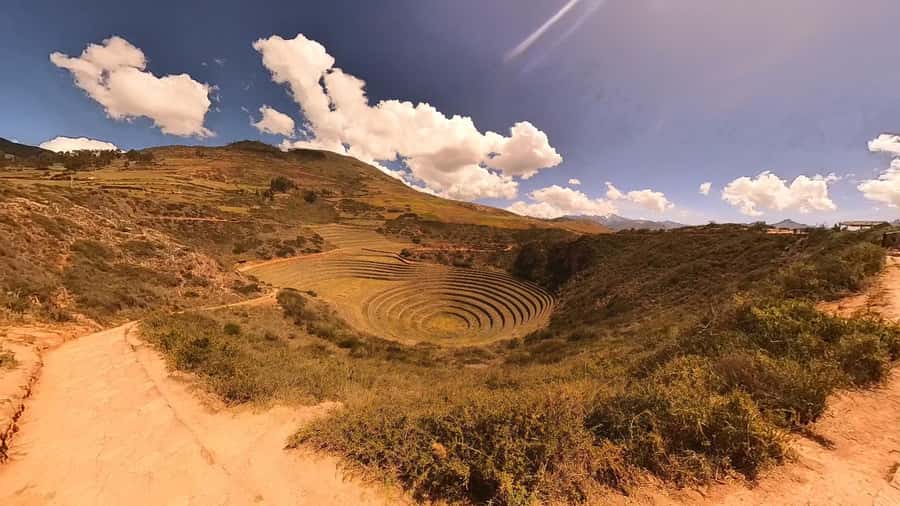 Moray and Maras half day tour - Moray Agricultural Terraces: Circular Design With A Climate Logic