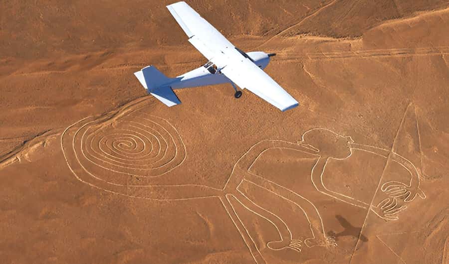 Nazca: Light aircraft flight over the Nazca Lines - The 13 Nazca geoglyphs you should be able to spot in the air