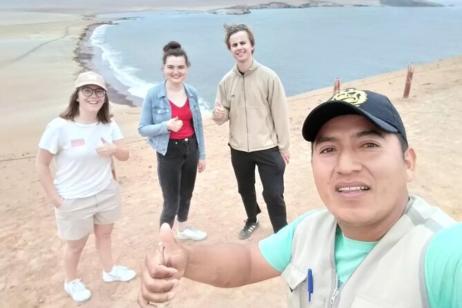 Paracas National Reserve Tour - Supay Beach viewpoint and the red-coast trail of lookouts