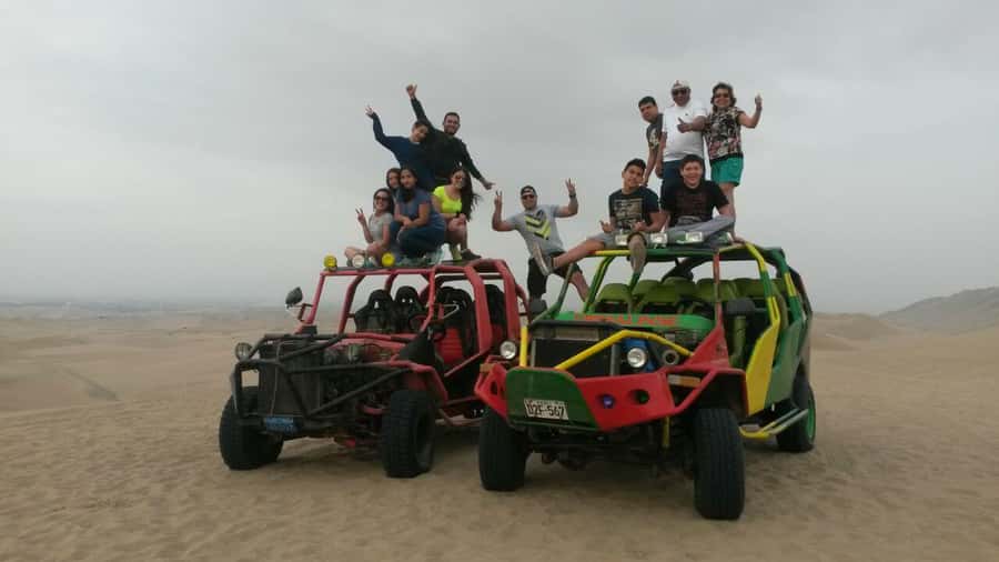 Paracas or Pisco: Private Huacachina Oasis Tour & Buggy Ride - Huacachina Oasis: palm trees, lagoon views, and a short but worthwhile stroll