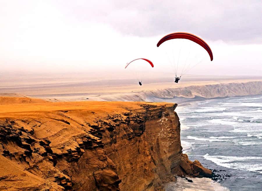 Paracas : Paragliding - Fly Like a Bird - Language, Group Size, and How That Changes Your Experience