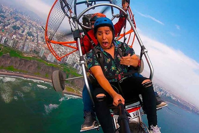 Paragliding in Lima - Costa Verde - The Flying Route: Magdalena, San Isidro, Miraflores, San Miguel