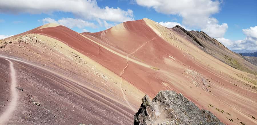 Peru: Rainbow Mountain and Red Valley View Point Tour - Vinicunca summit hour: the big photo moment at altitude