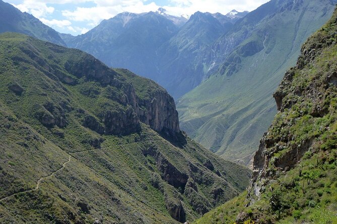 Private 3 Day Colca Canyon Trekking tour (superior Service) - Day 2 Llahuar Lodge to Oasis Sangalle: Bridges, Apacheta Views, and Ancient Farming