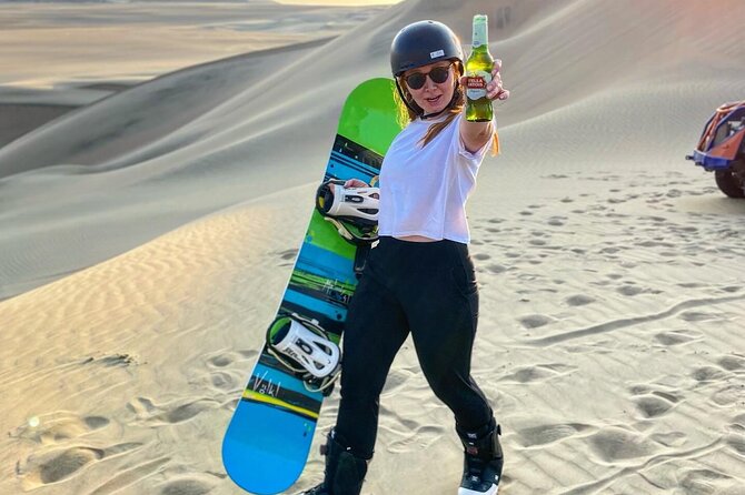Professional Sandboarding and Sandskiing Tour, Ica, Peru - Gear Check: Boards, Boots, Poles, and Helmets