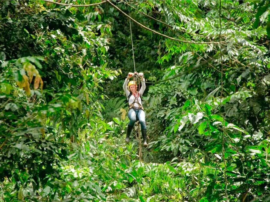 Puerto Maldonado: Jungle Adventure |Zipline + Canopy + Kayak - Suspension bridge canopy walk: bird hopes and a short walk