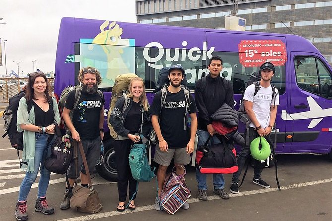 QuickLlama: Door-to-door transfer from Lima Airport to Miraflores - Safety and insurance: what you get besides a cheap price