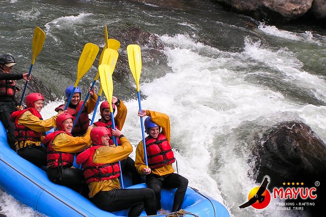 Rafting & Zip line Urubamba River 1 Day - Rafting the Urubamba: gear, guide team, and rapid intensity