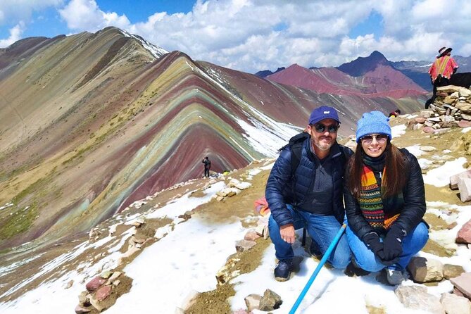 Rainbow Mountain Perú Full Day Group Shared Service - Red Valley Viewpoint option: a second set of colors without losing the day