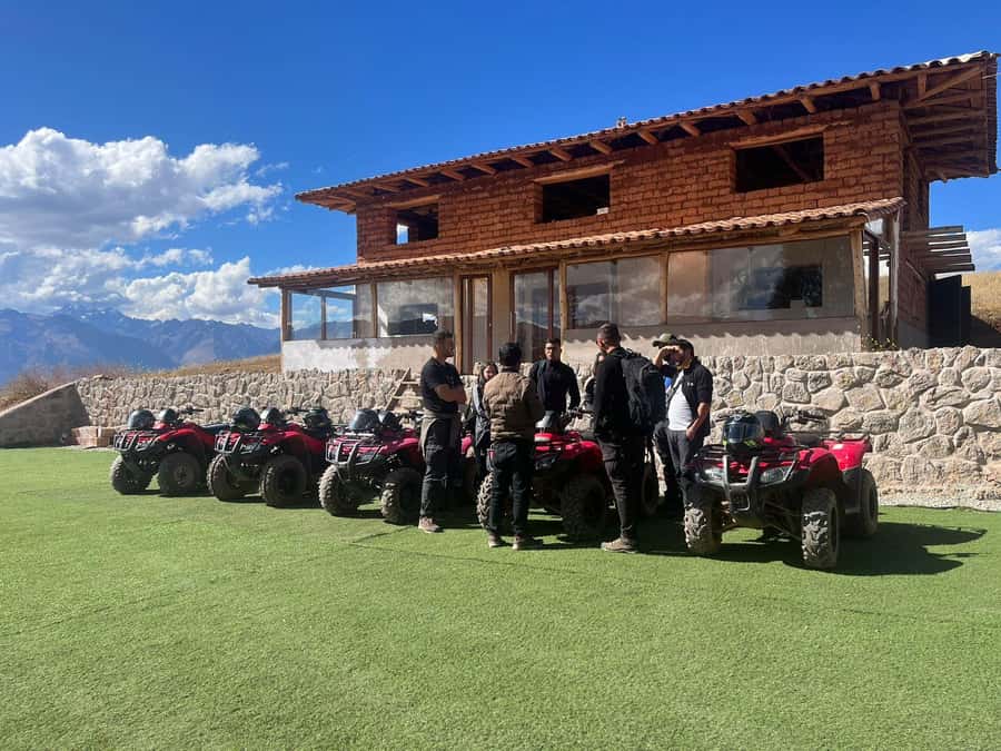 Sacred Valley: Maras & Moray ATV Tour from Cusco - Salt mines of Maras: guided visit after the downhill ride