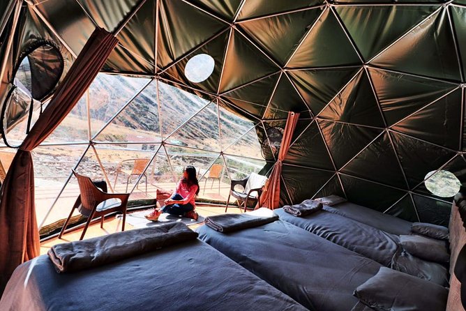 Salkantay Trek 4 Days to Machu Picchu by Glamping Sky Lodge Dome - Day 3: Upper Jungle Hiking, Rivers, Waterfalls, and Fruit Valleys