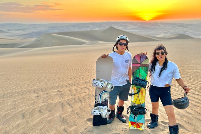 Sandboard and SandSki Experience in Huacachina - Meeting at Hospedaje Claudia, Then Getting Fully Kitted