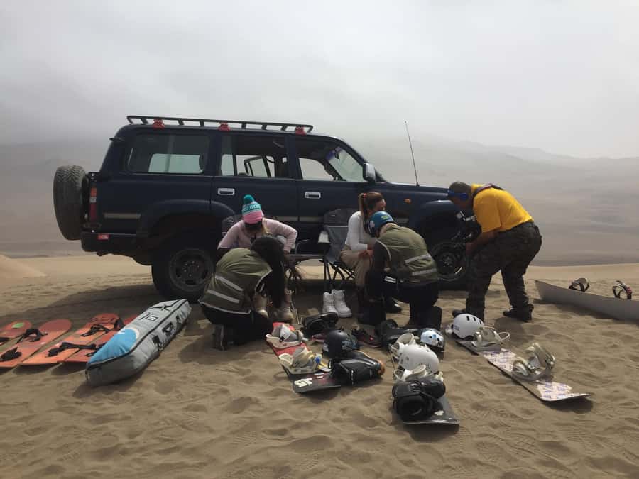 Sandbording in Lima - Quick Hits