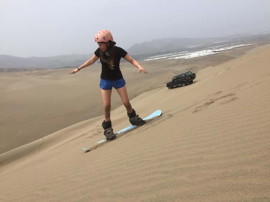 Sandbording in Lima - 2.5 Hours of Sandboarding: From Standstill to Sliding
