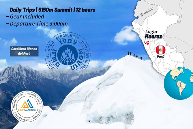 Tour Climbing Nevado Mateo | Your First 5,150 m Summit | 12 Hours - Key highlights you should know before you go