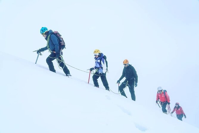 Tour Climbing Nevado Mateo | Your First 5,150 m Summit | 12 Hours - Summit views at 5,150 m: Contrahiervas remains and the Cancora Lagoons