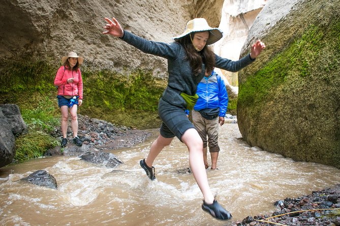 Trekking, Waterfalls and Thermal Baths - The guide makes the difference on canyon days