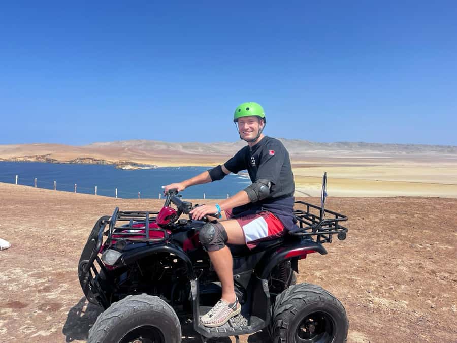 VISIT THE NATIONAL RESERVE OF PARACAS BY ATV - ATV through Paracas National Reserve, in two hours