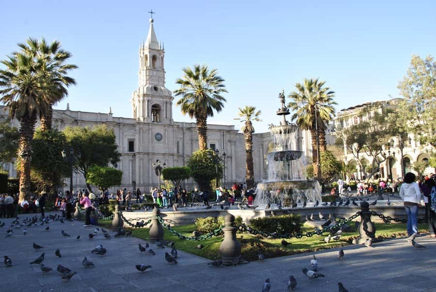 Walking tour in the Historic Center of Arequipa - Cloisters of the Company: Courtyard Beauty With Real Context
